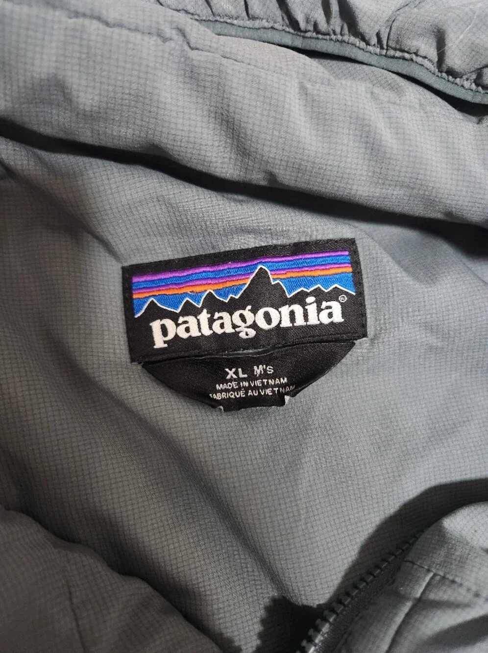 patagonia mens XL blue hoody - Picture 3 of 3